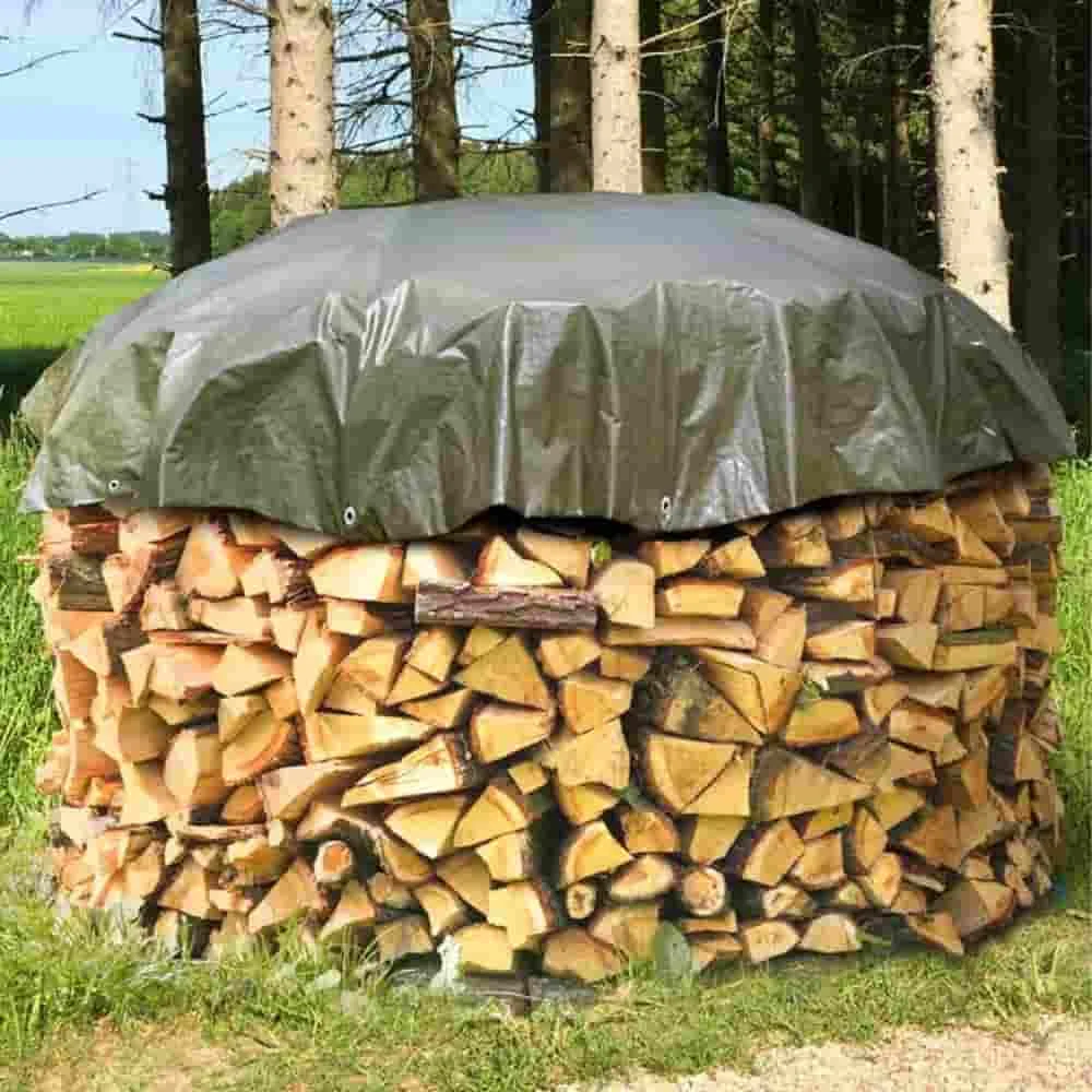 Ronde Afdekzeil 3m, 210g/m², Waterdicht Beschermzeil