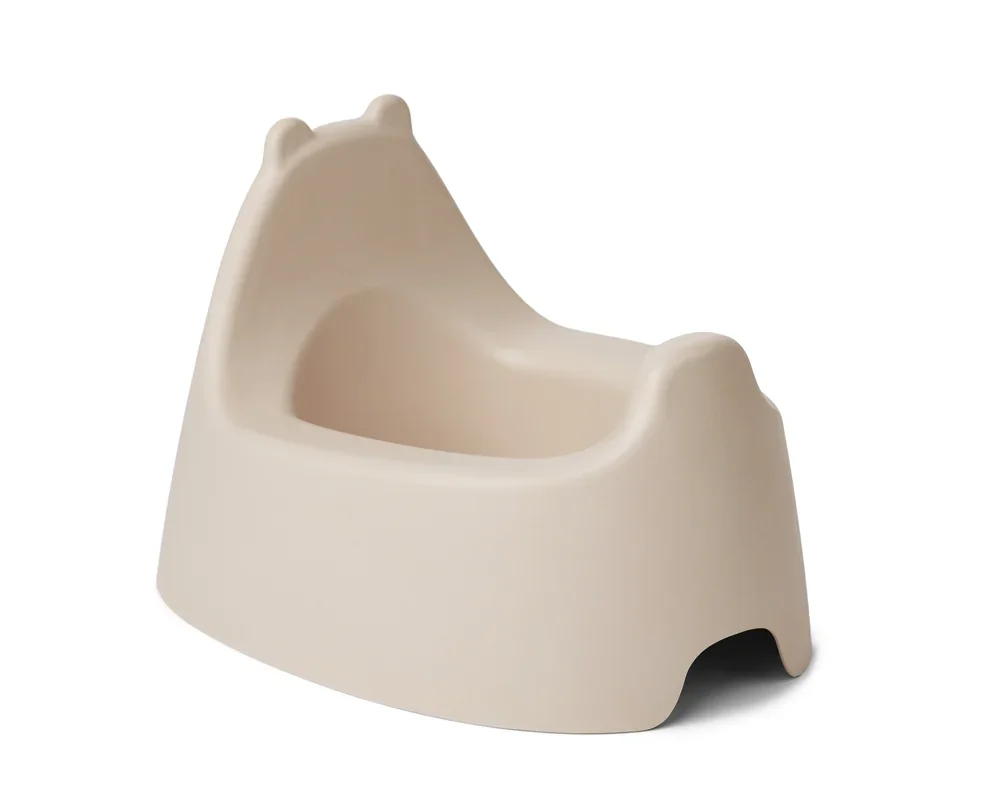 Liewood kinderpotje Jonatan - Makkelijk schoon te maken, spatbescherming, ergonomisch ontwerp