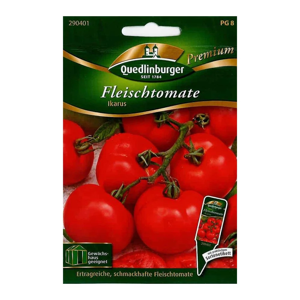 "Fleischtomate Ikarus zaden voor heerlijke tomaten zelf kweken image"