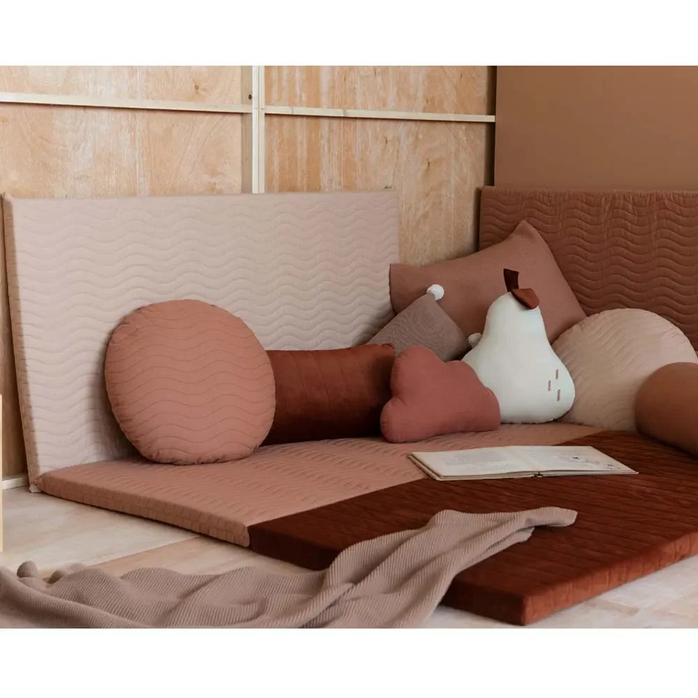 "Nobodinoz speelmatras Monaco Sienna bruin image"