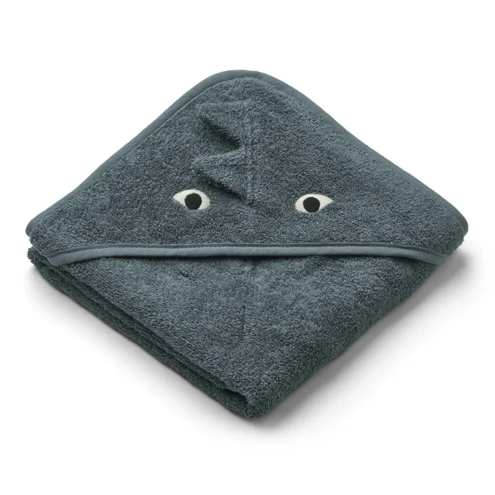 "Liewood "Albert" Baby kaphanddoek Drakenblauw image"