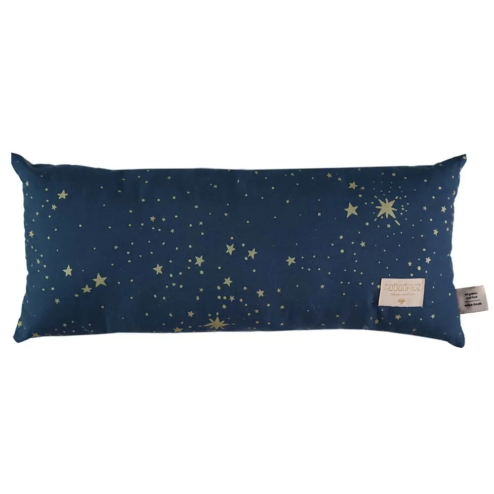 Nobodinoz Kissen Hardy goldene Sterne blau