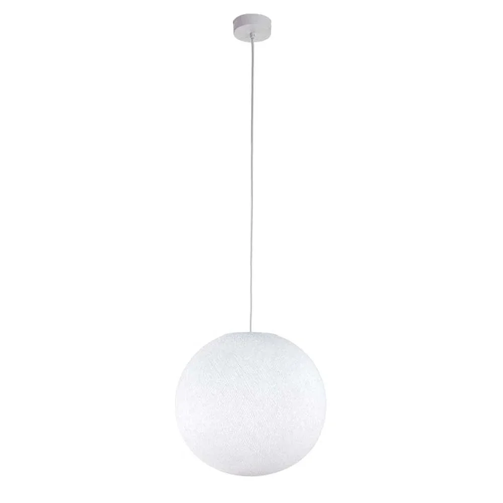 "Neef Paul hanglamp bol groot incl. fitting wit image"