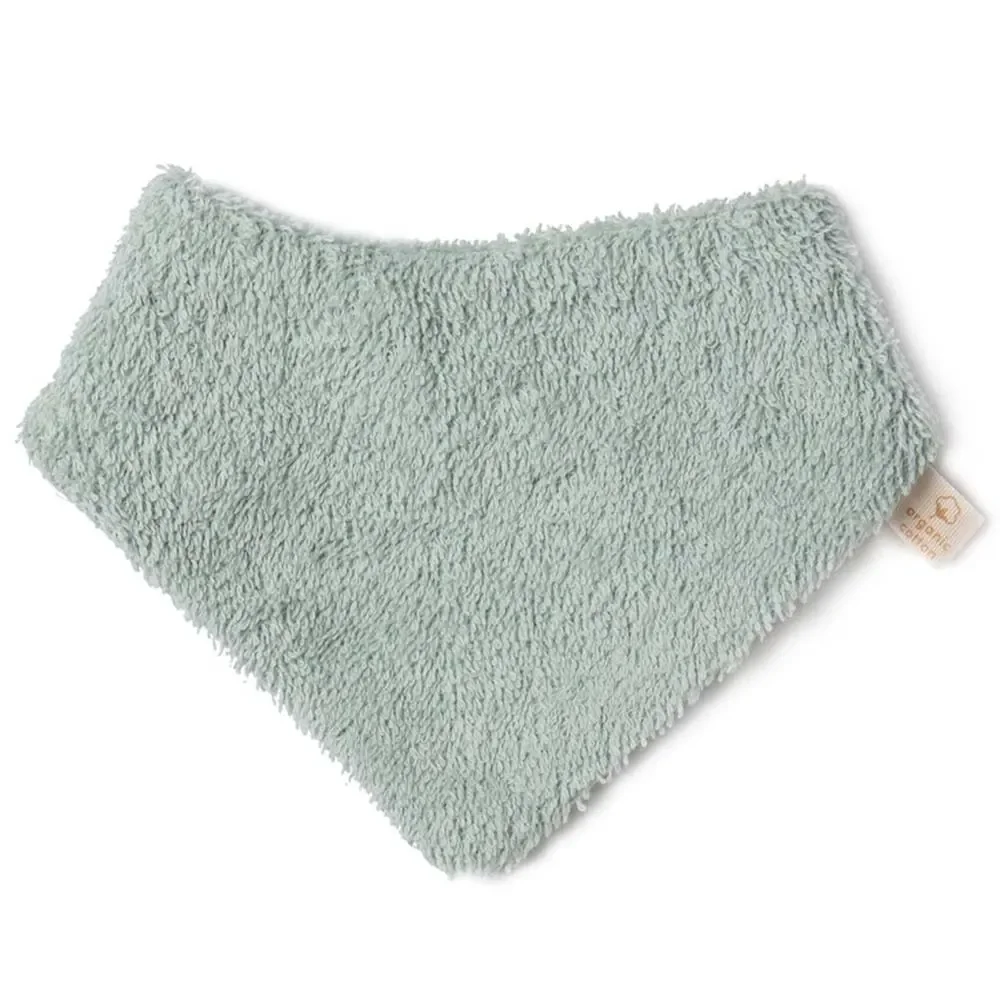 "Nobodinoz Bandana baby slabbetje groen image"