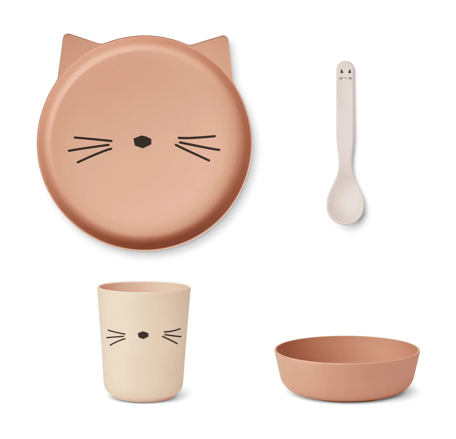 "Liewood serviesset, kinderservies - Brody, 4 pak, Kleur: Bleke toscane mix image"