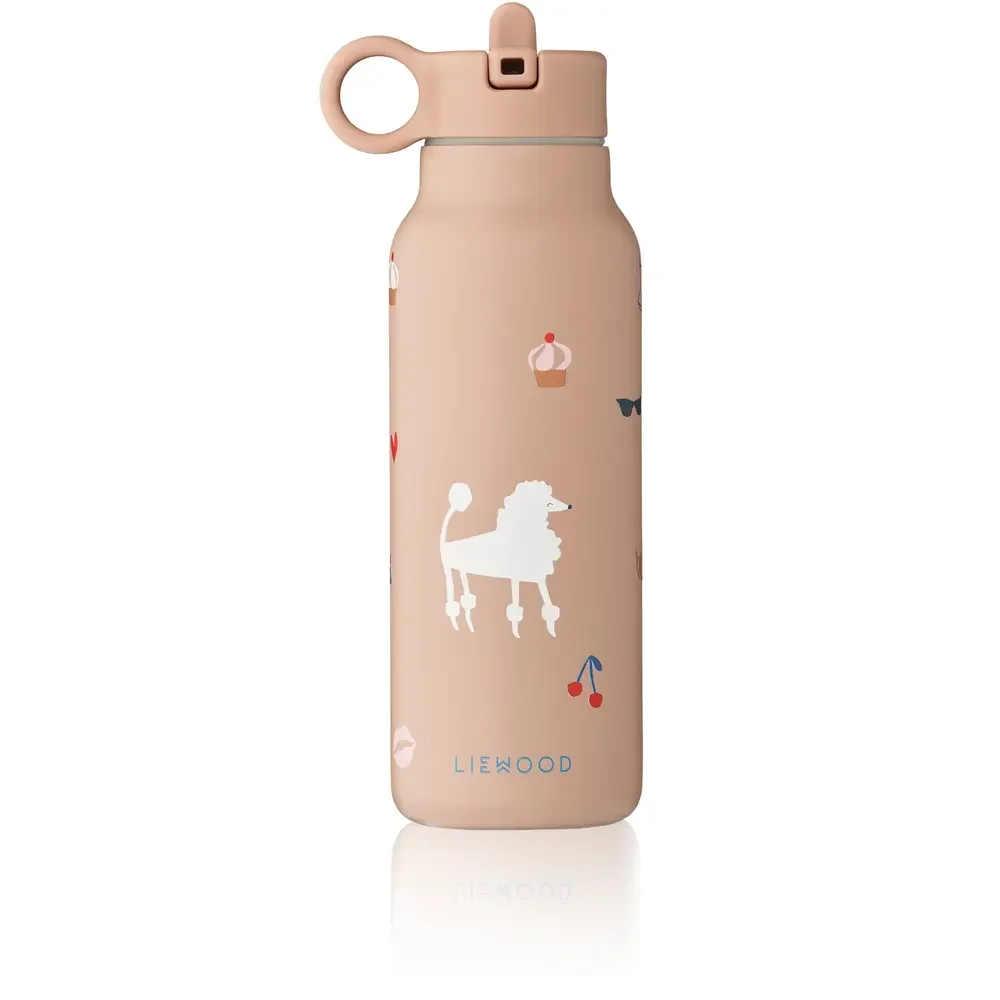 "Liewood Falk kinderwaterfles - Parijs / Bleek Toscane, 350 ml image"