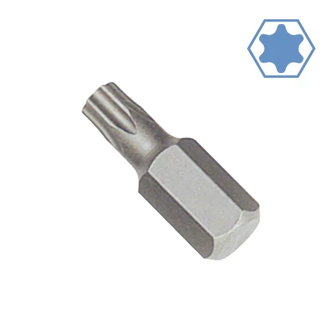 "zeskant Bit T45, 10mm Hex, S2 Staal image"