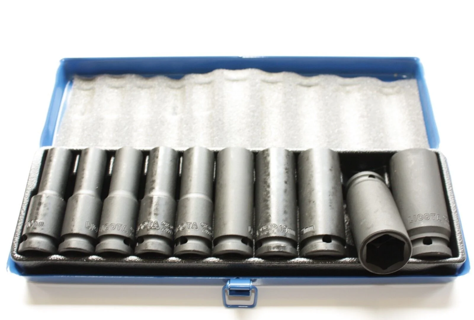 "Slagschroefdoppen Set 1/2 inch, 10-24mm met Metaalkoffer image"