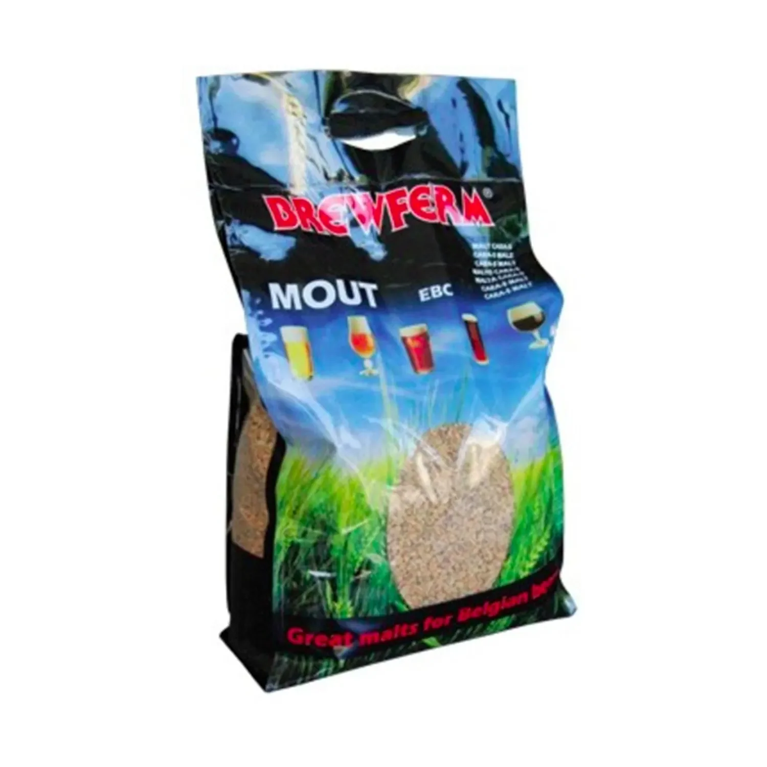 Tarwemout, licht 5 EBC 1 kg