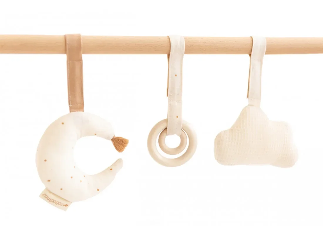 "Nobodinoz knuffel voor Babygym "Sky image"