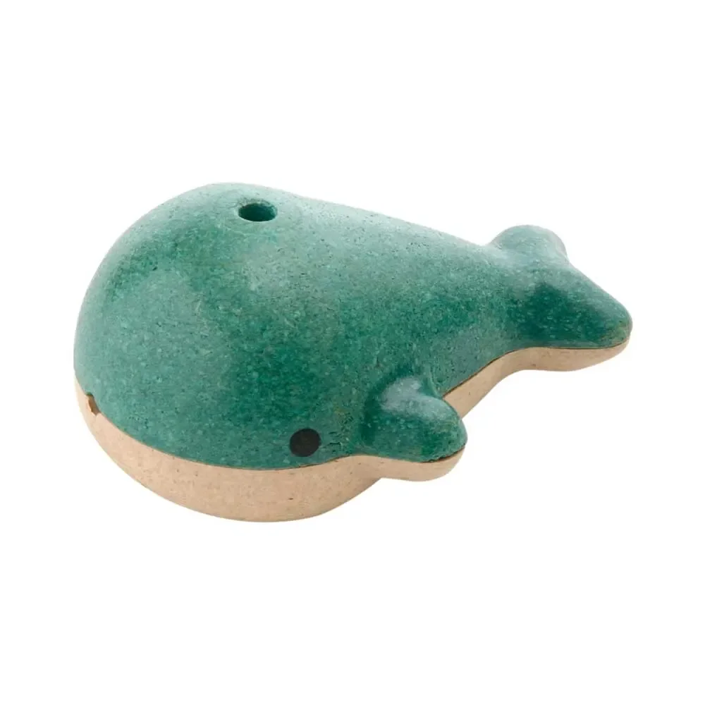 Plan Toys fluit houten walvis