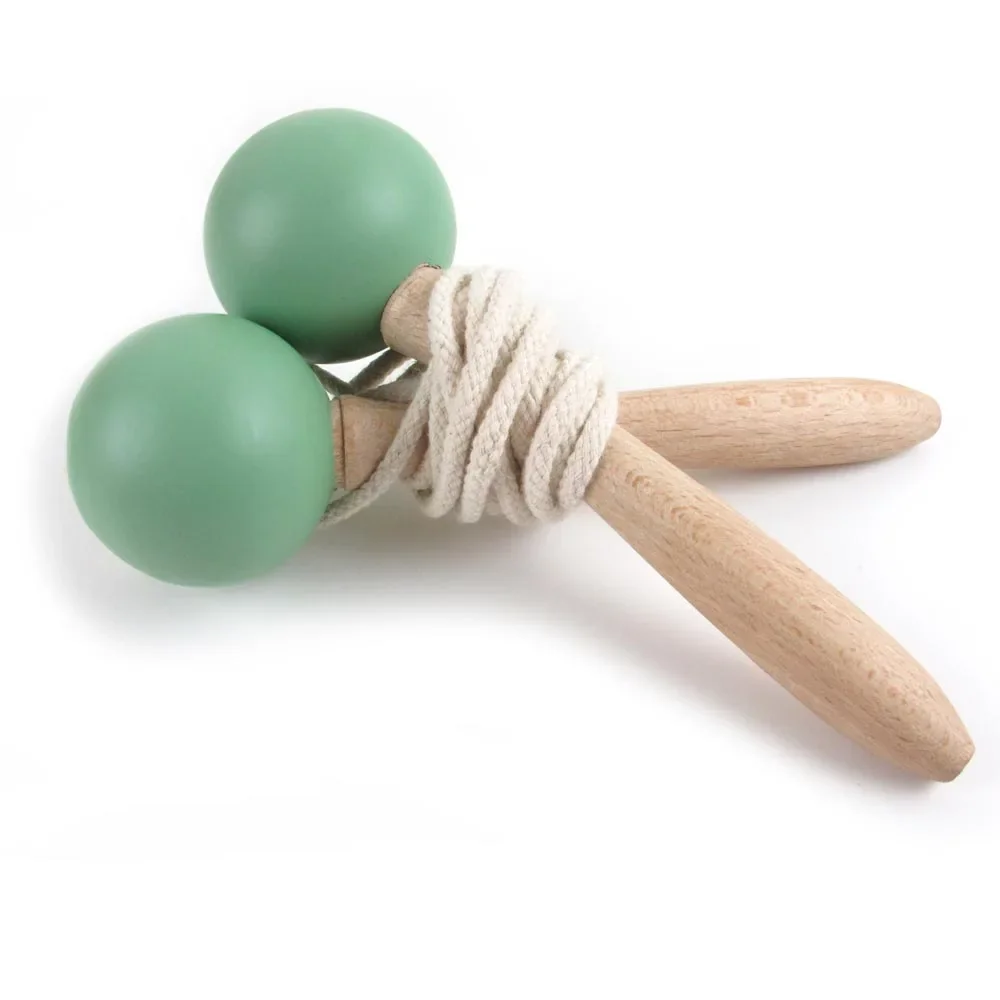 "Nobodinoz springtouw hout groen image"