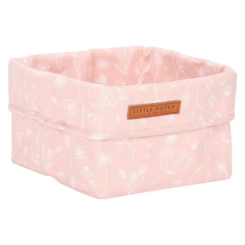 Little Dutch mandje klein "Wild Flowers" roze