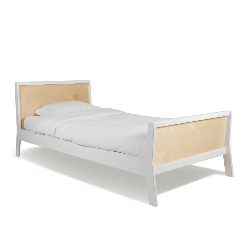 "Oeuf Babybed Sparrow Birch wit 90 x 200 image"