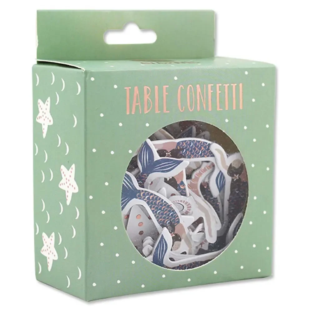 "Ava & Yves tafel confetti zeemeermin image"