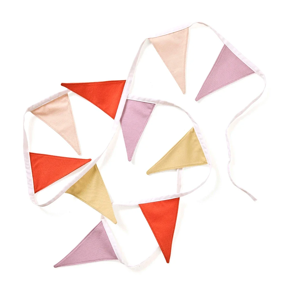 "Kids Concept stoffen slinger rood paars image"