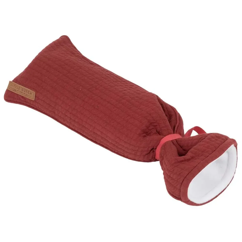 "Little Dutch hoes warmwaterkruik uni rood "Pure Red image"