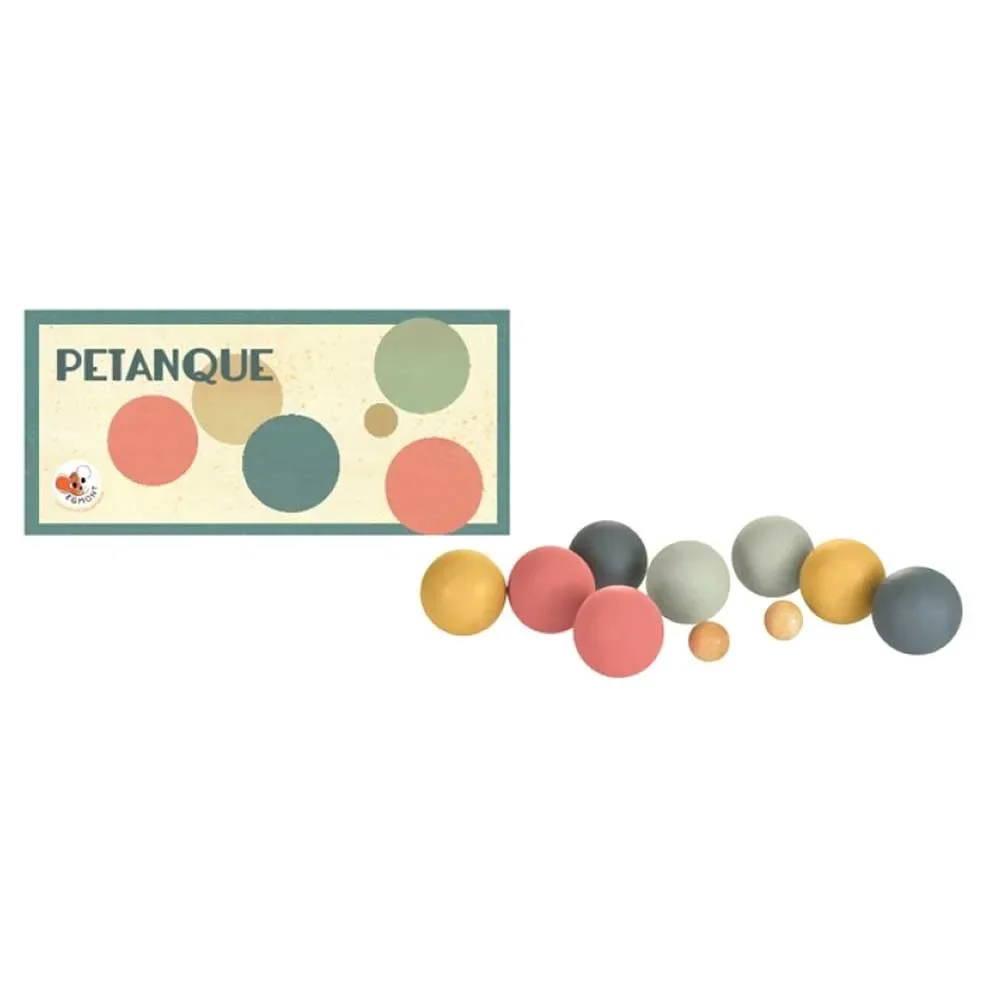 Egmont Toys Petanque - Boccia hout pastel