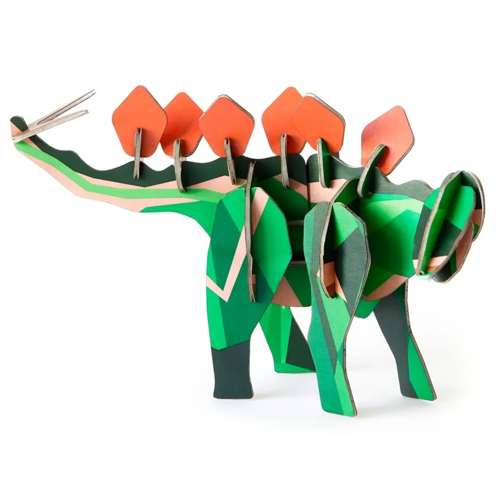 studio ROOF 3D dinosaurus Stegosaurus karton
