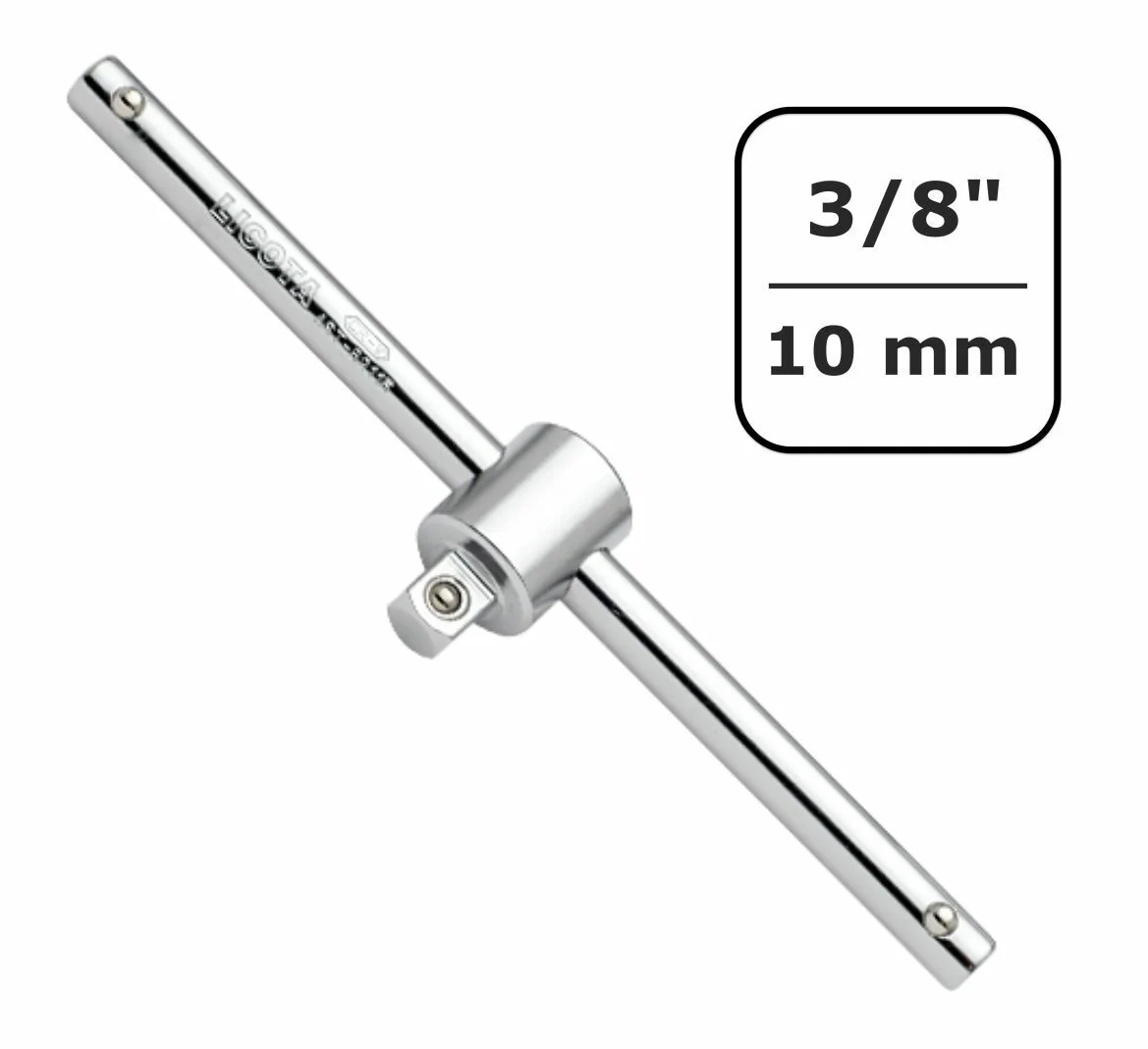 "3/8" Schuifgreep 200mm CrV Glijgreep image"