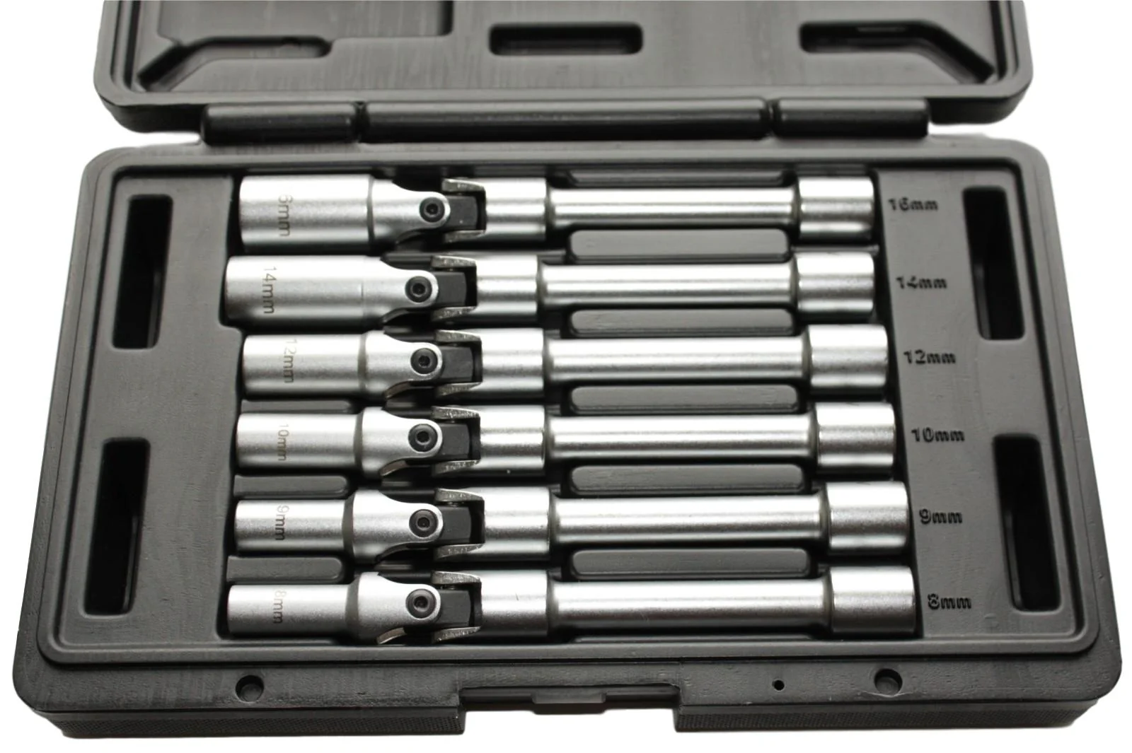 Glühkerzenschlüssel Set, 3/8 inch, SW 8-16 mm, Gereedschap