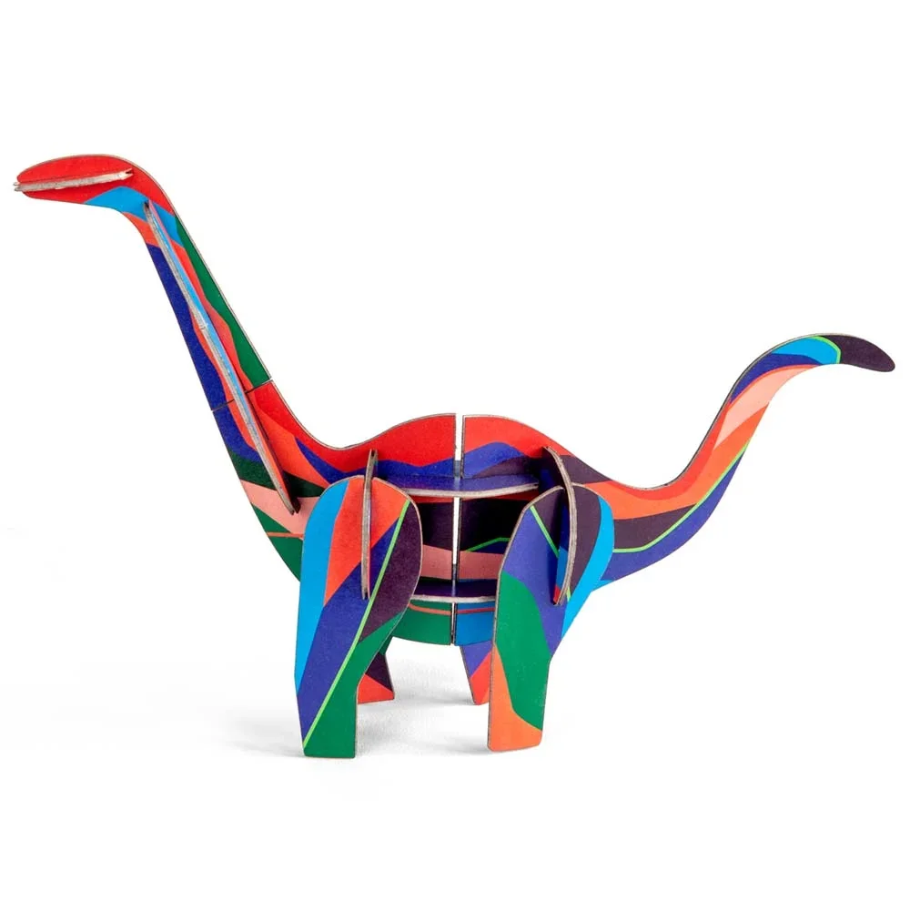 "studio ROOF 3D dinosaurus Diplodocus karton image"