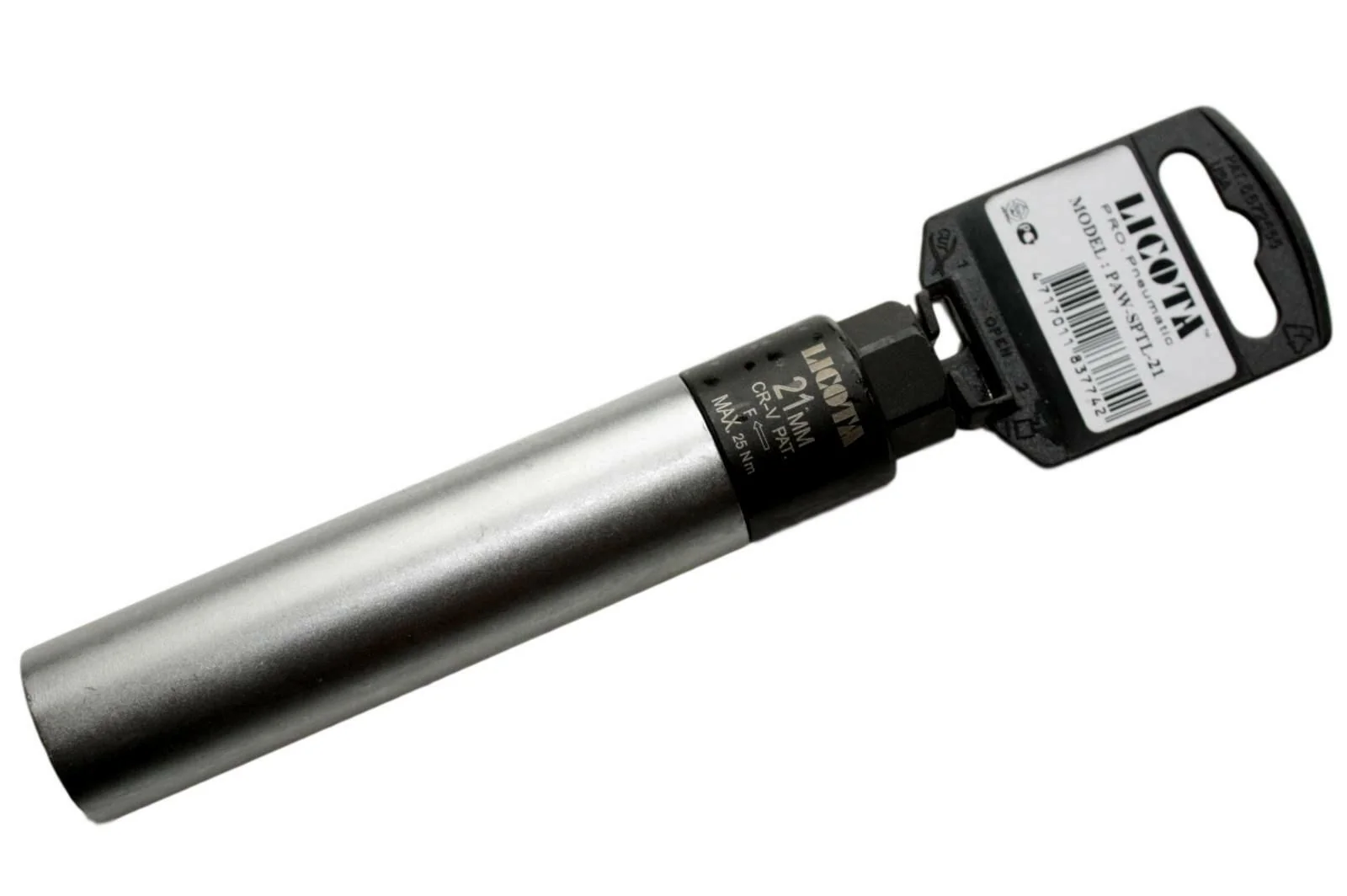 "Bougiesleutel 3/8, 21mm met Momentbegrenzing image"