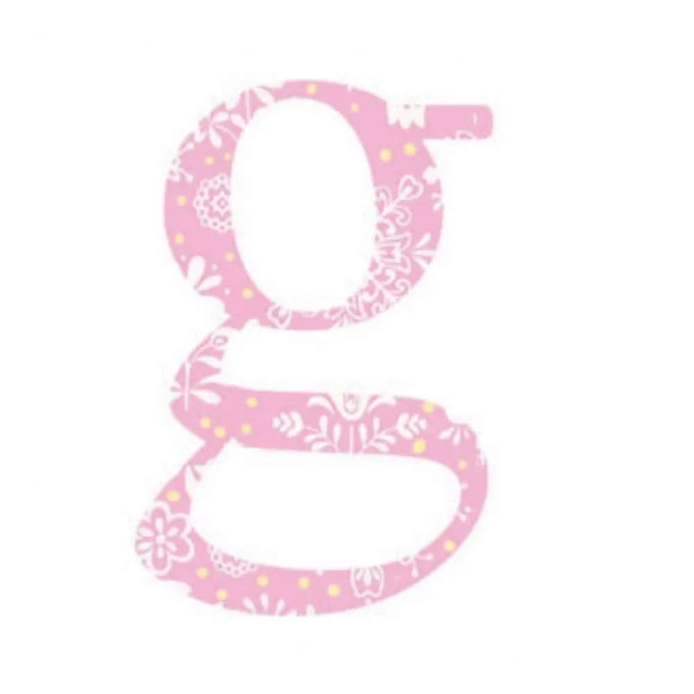 "Lilipinso sticker roze letter g image"