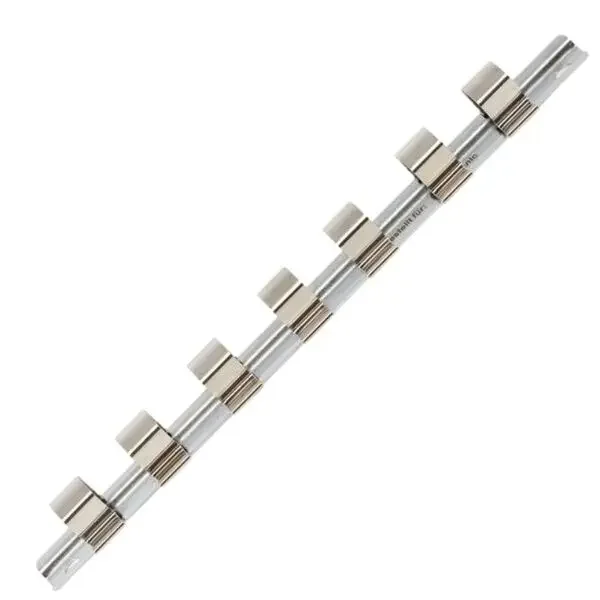 Gereedschap Schiene, 200mm, met 7 Clips