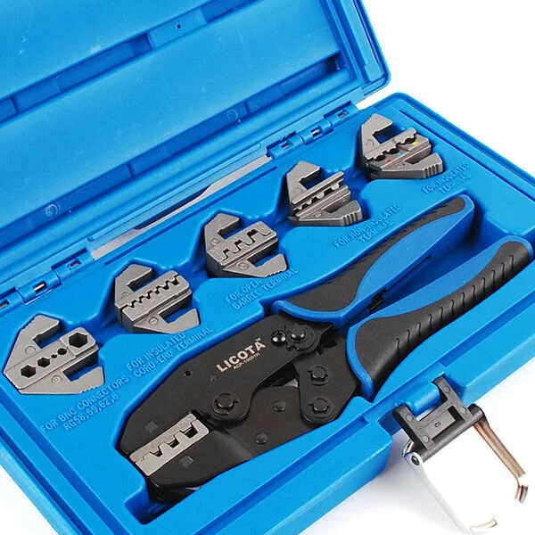 "6-in-1 Krimptang, Kabelschoentang, Multifunctioneel image"