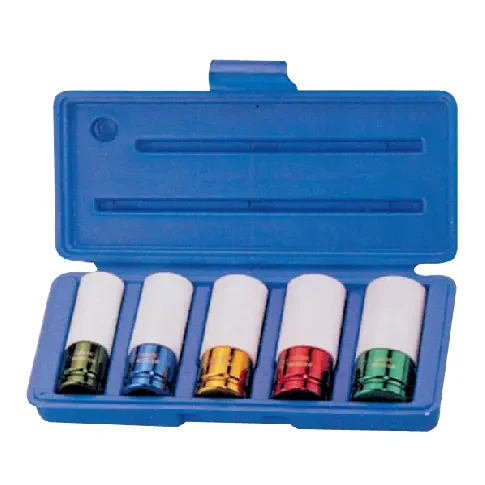 "Krachtdoppen Set 1/2", Slagmoerdoppen 15-22mm, Cr-Mo, incl. Box image"