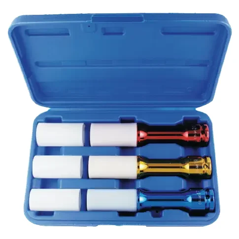 Slagschroefsleutel Set 1/2 inch - Chroom-Molybdän - Industriële Kwaliteit