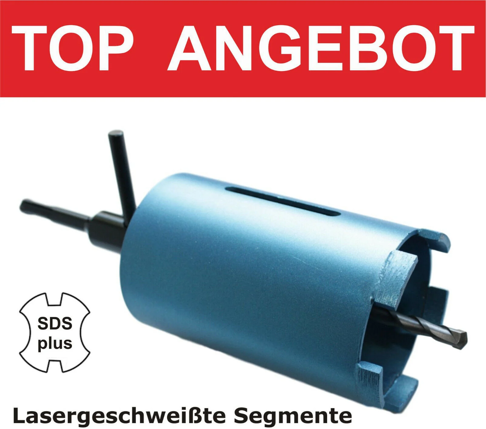 "Diamantboor 82mm, Dozenboor SDS Plus voor Stopcontacten in Muren image"
