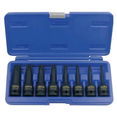 "Slagmoersleutel Set zeskant – Dopsleutelset 1/2 inch, T30-T80 image"