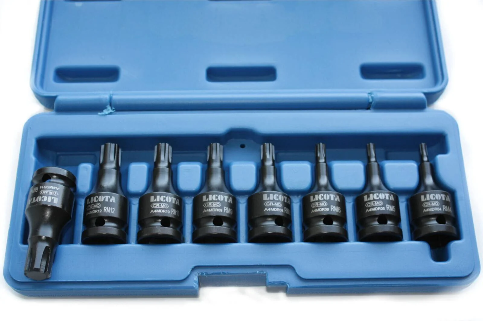 "Slagmoersleutel Doppen Set Ribe, 8-delig, 1/2 inch image"