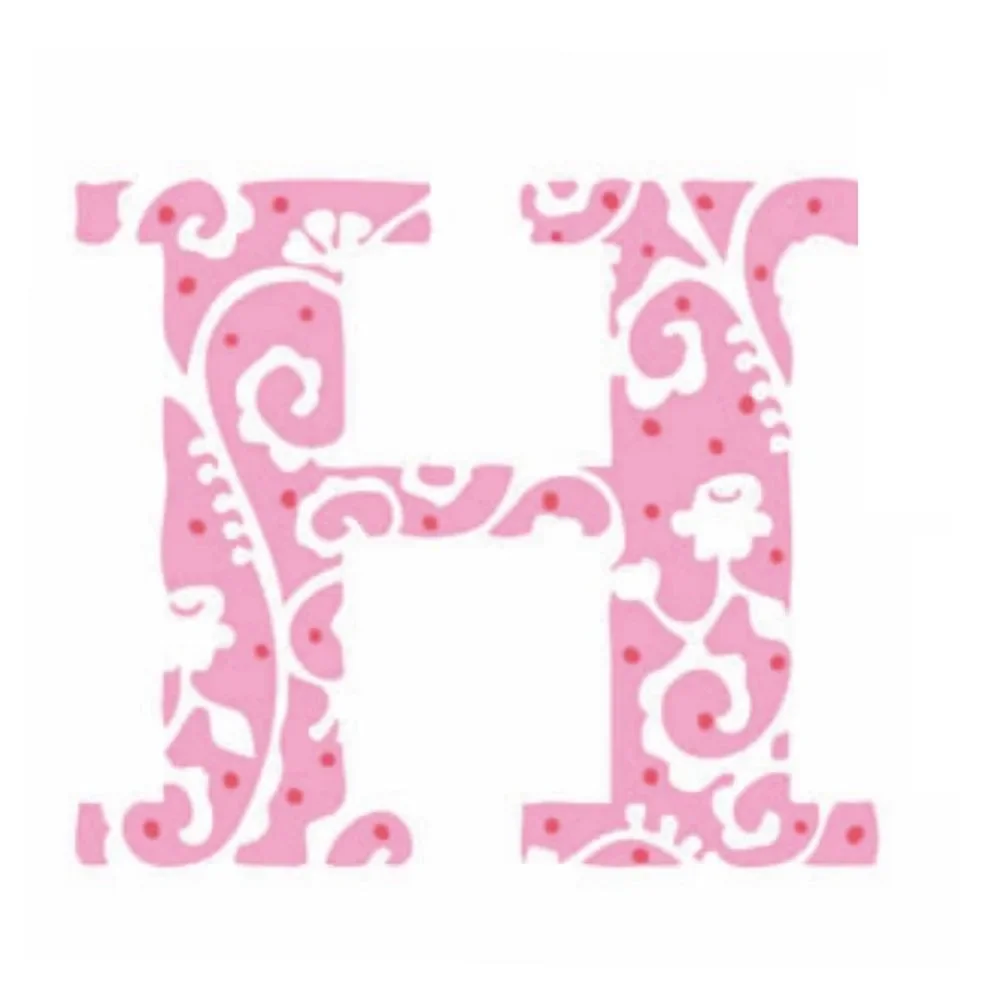 "Lilipinso sticker roze letter h image"