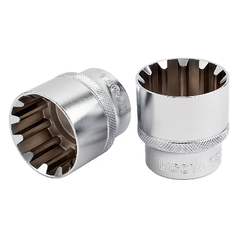 "1/2" Vielzahn Dop 14mm CrV - Steeksleutel Dop image"