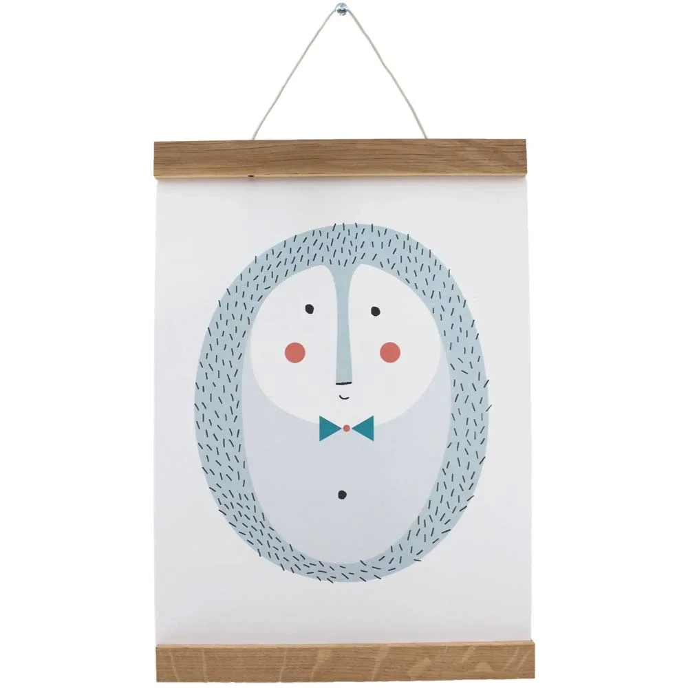 "Ava & Yves kinderposter egel image"