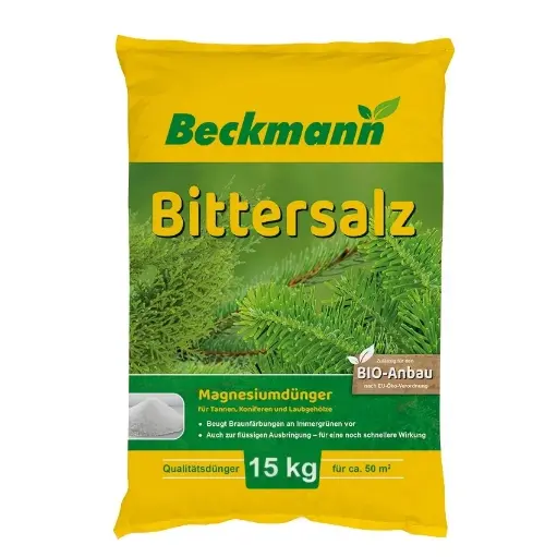 "Bittersalz 15 kg - Magnesiumsulfaat voor gezonde coniferen image"