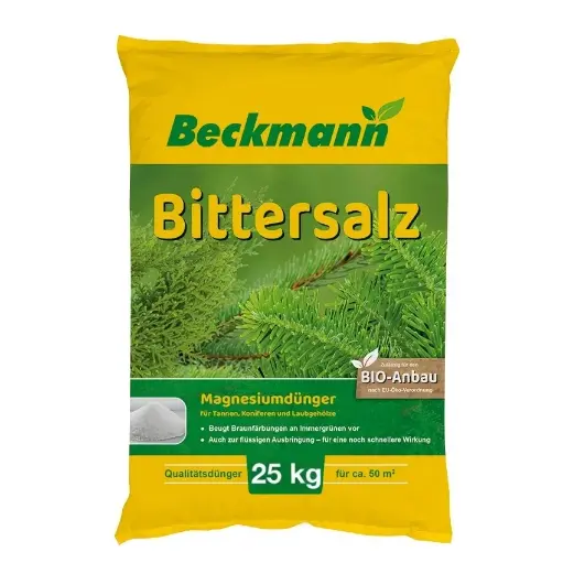 "Bitterzout 25kg - Magnesiumsulfaat voor Naaldbomen image"
