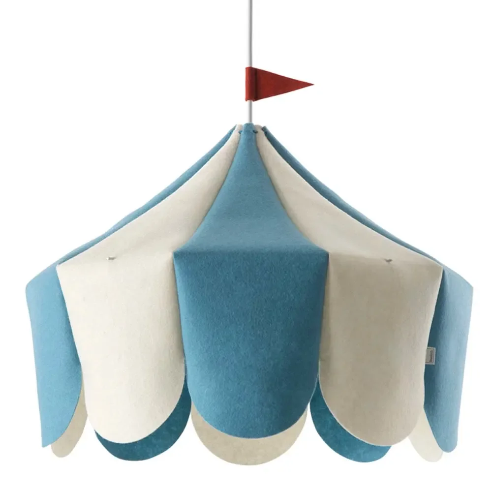 "Buokids hanglamp circus blauw image"