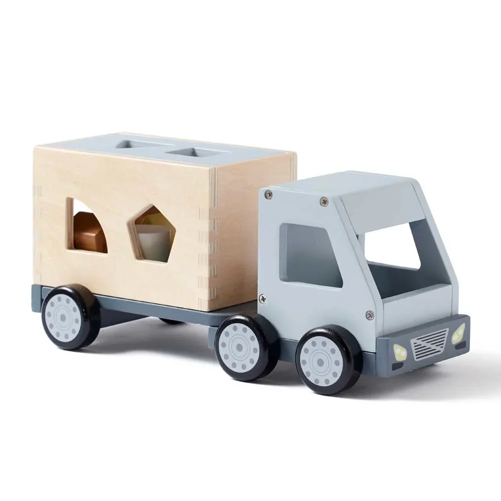"Kids Concept speelgoed speelwagen hout image"
