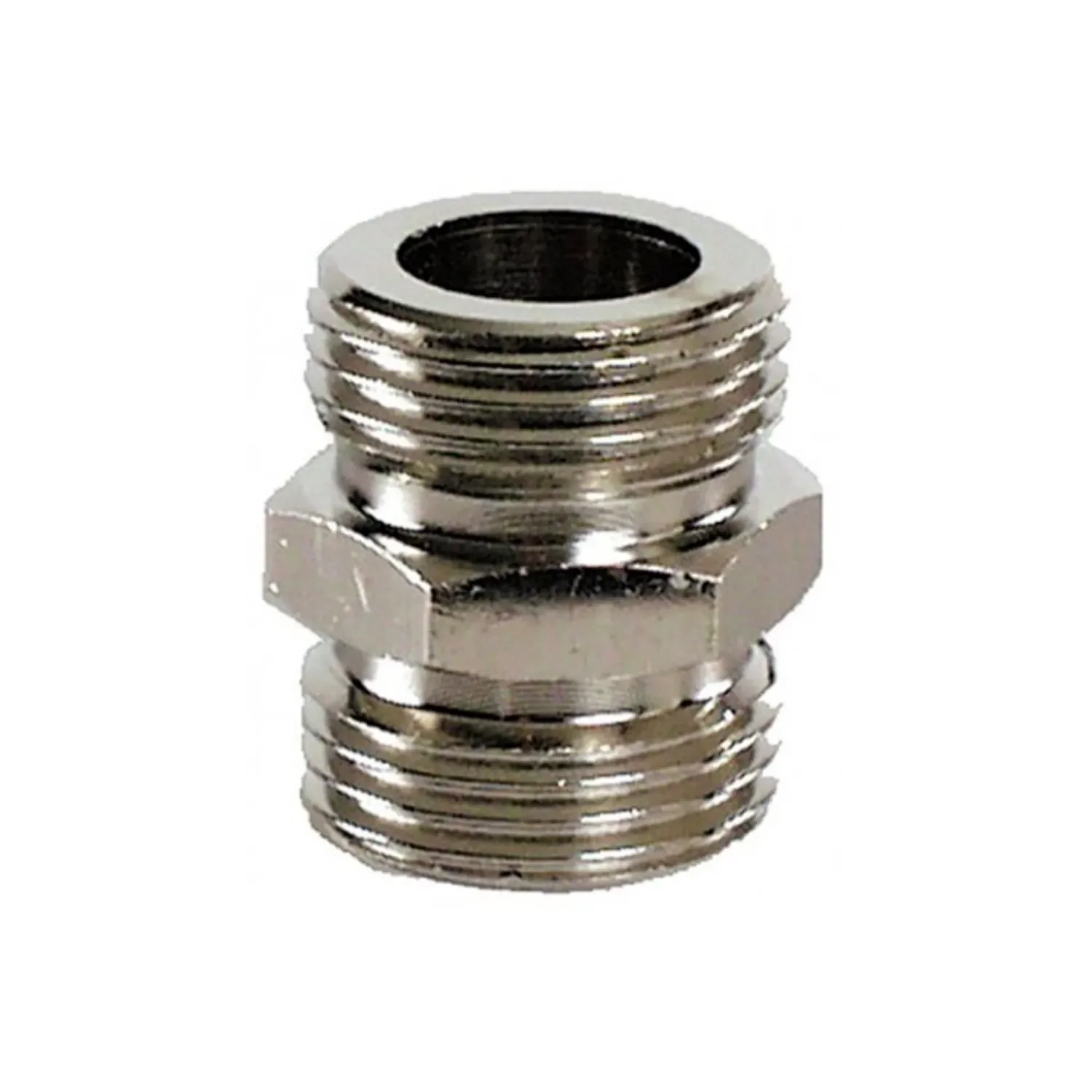 "Dubbele schroefdraadnippels - 5/8 inch aan beide zijden, grootte: 7 mm image"