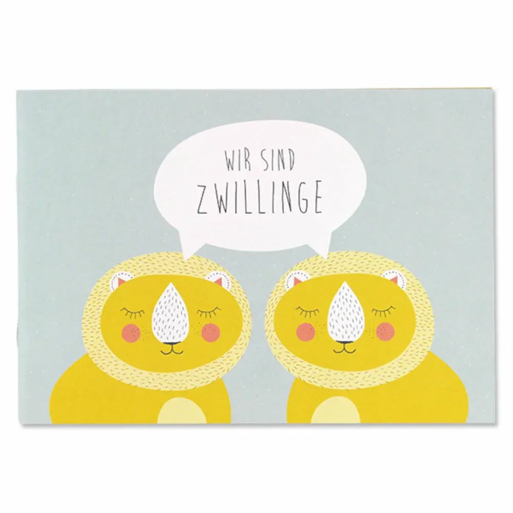 "Ava & Yves herinneringsboek "Wij zijn een tweeling image"