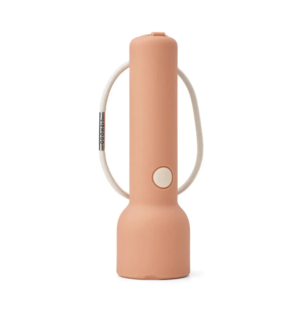 "Liewood zaklamp - Gry, silicone, Kleur: Toscane Rose/Apple Blossom Mix image"