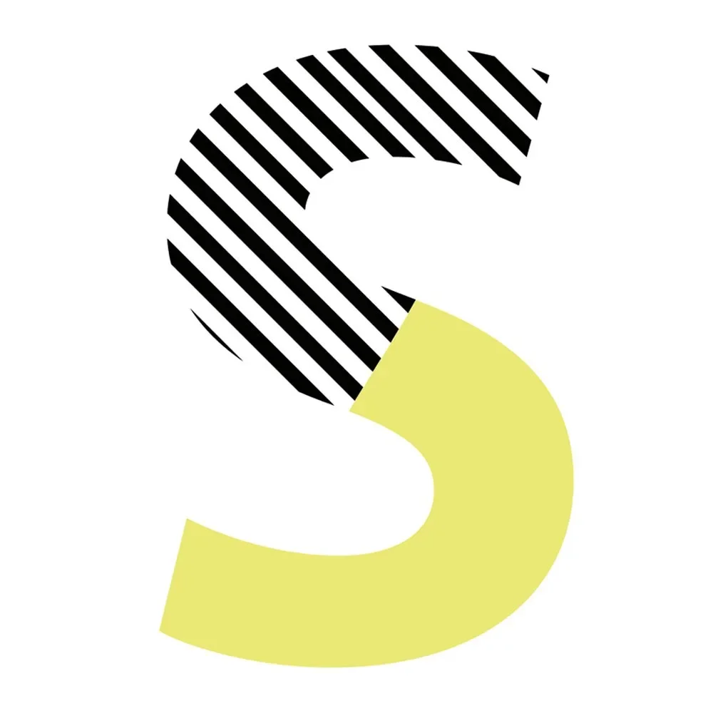 "Lilipinso muursticker Happy letter S image"