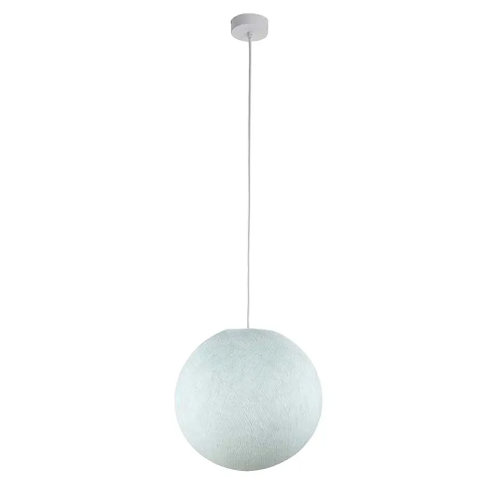 Neef Paul hanglamp bol groot incl. fitting lichtblauw