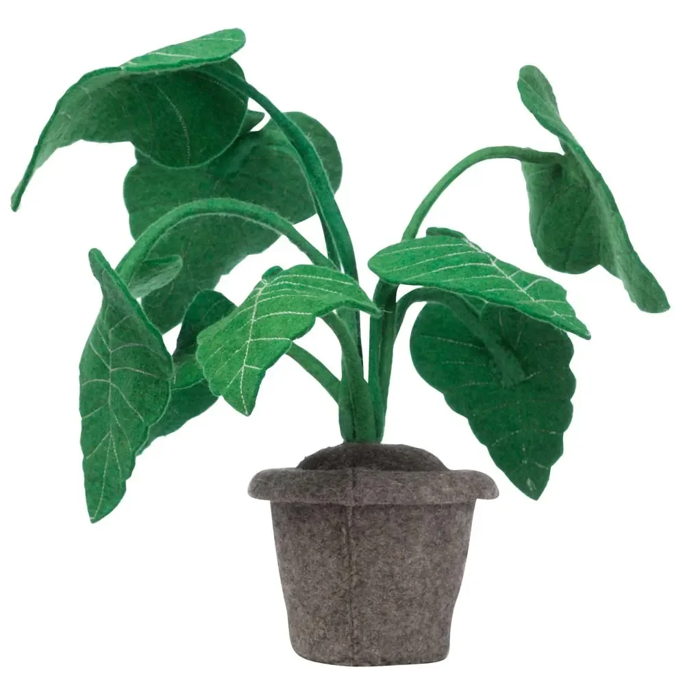 "Kidsdepot decoratie plant vilt Alocasia image"