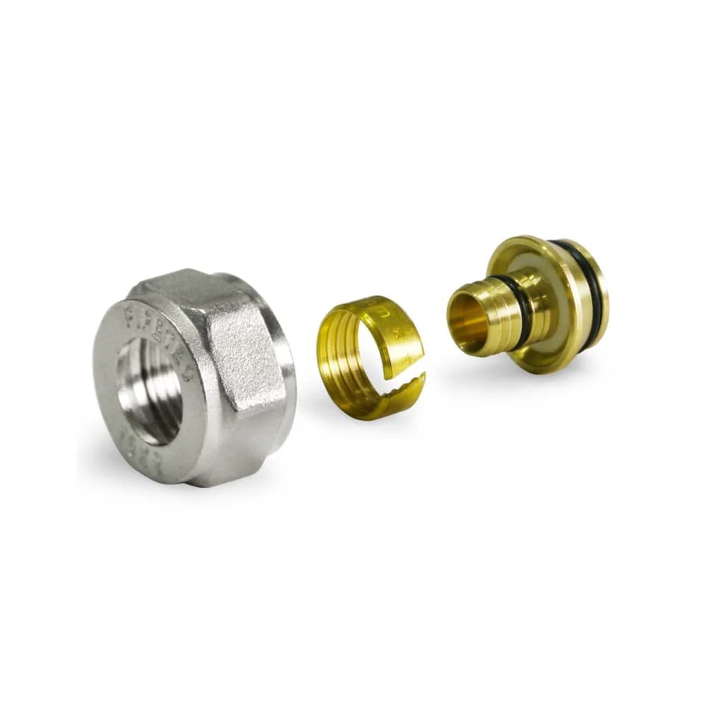 Schroefkoppeling met wartelmoer 3/4 inch