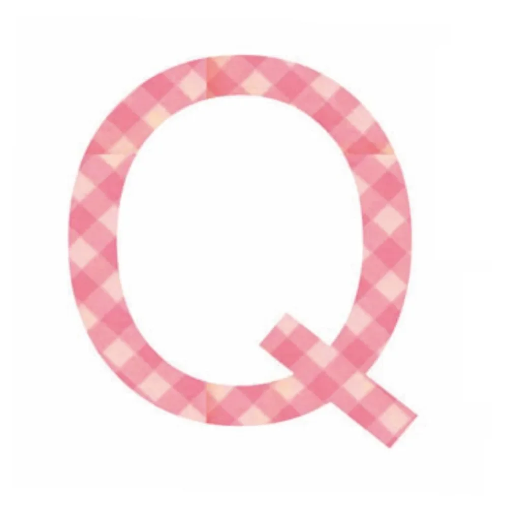 "Lilipinso sticker roze letter q image"